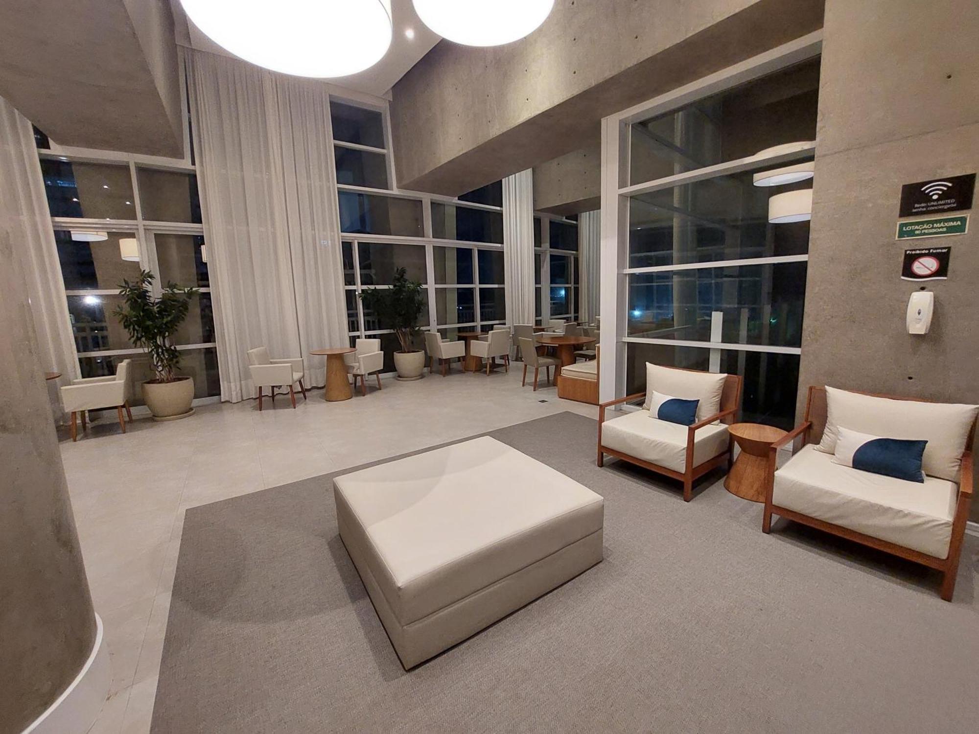 Booksantos Unlimited 2705 - Veja O Mar Da Cama Apartment Exterior photo